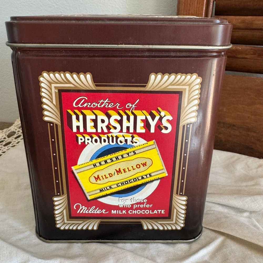 Hershey's Millennium Series Canister #2 Vintage 1920s 1930s Advertising Tin 1997